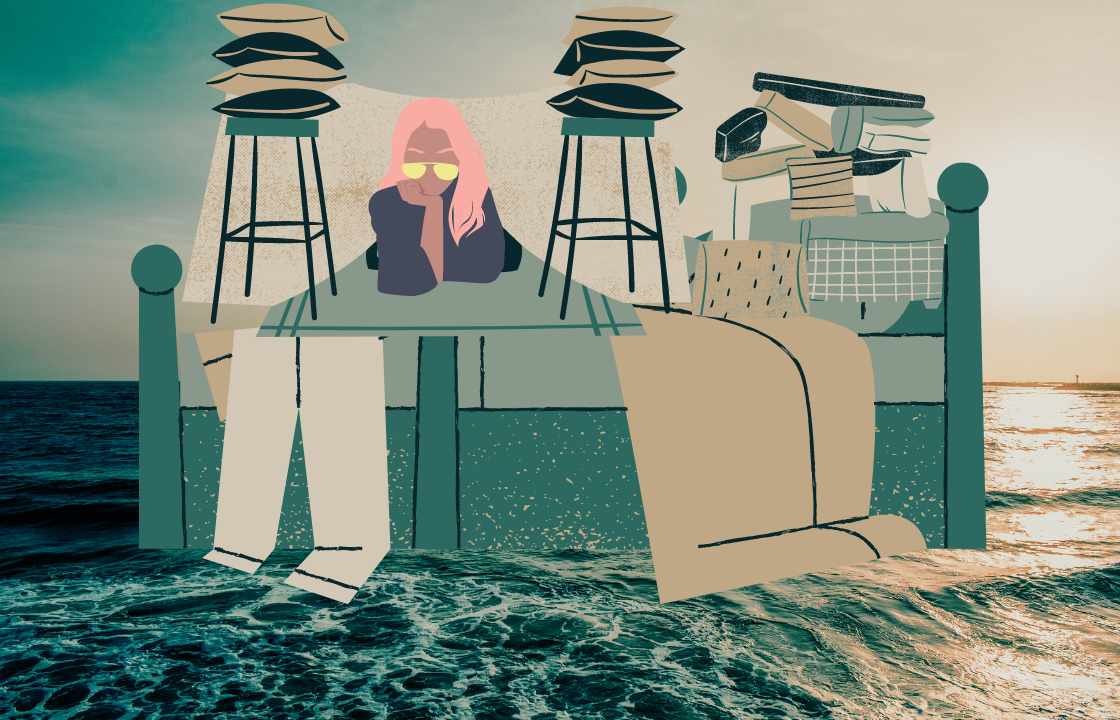 История Дины. Дина в домике