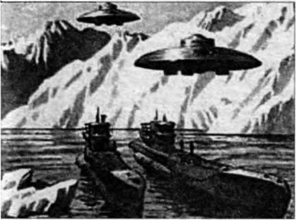 Так, возможно, выглядела стоянка «Конв фюрера» на шестом континенте