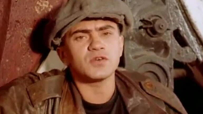 Петлюра, скриншот из клипа "Скорый поезд"