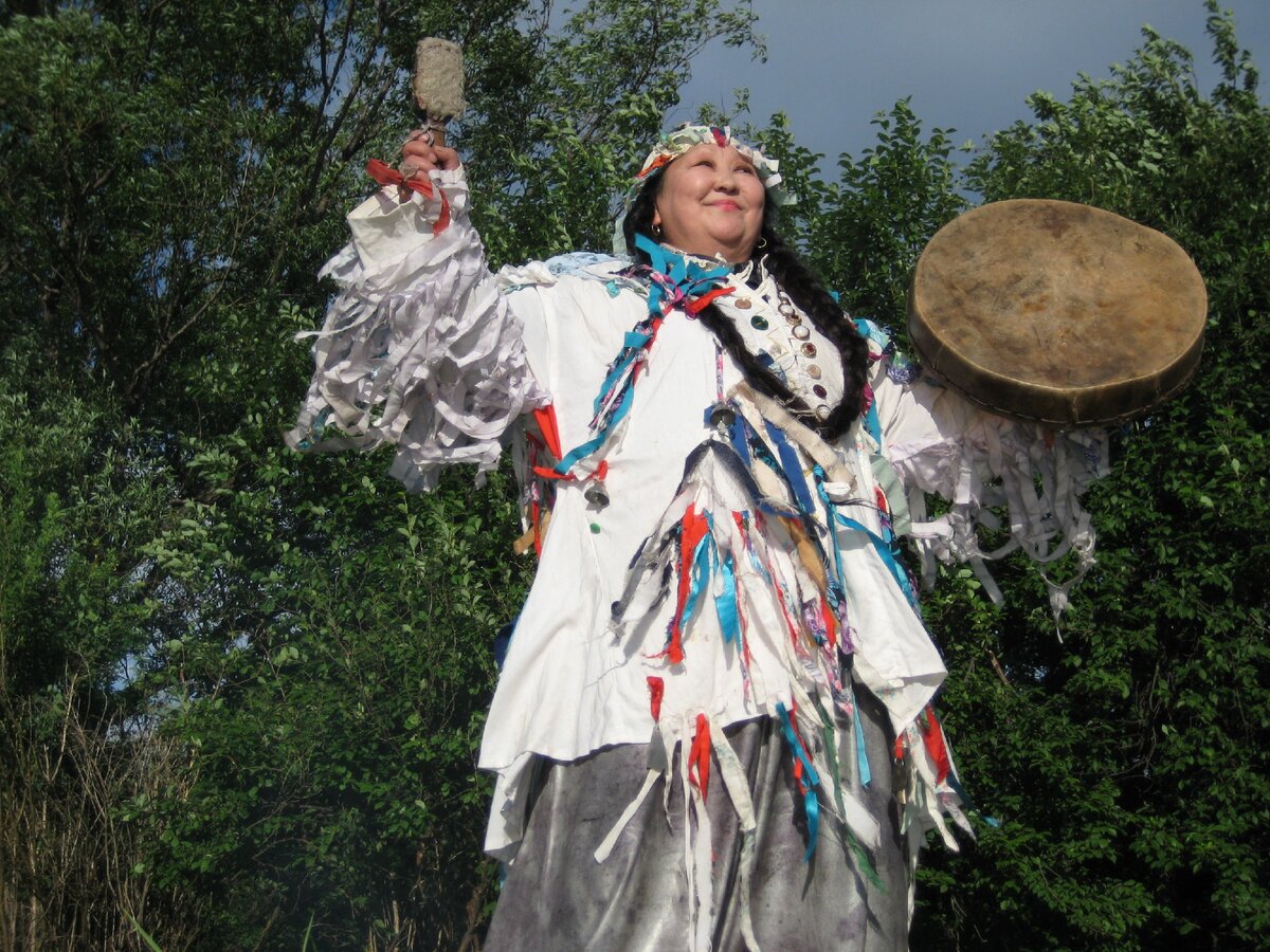 Белая волчица Алиса Кызласова. Фото сделано сестрой автора