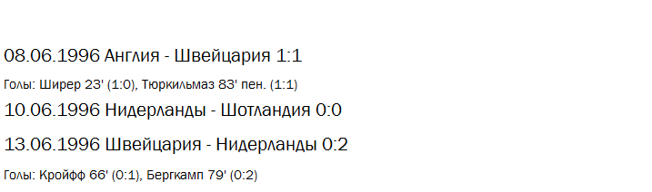 Листай для просмотра результатов матчей ->> 