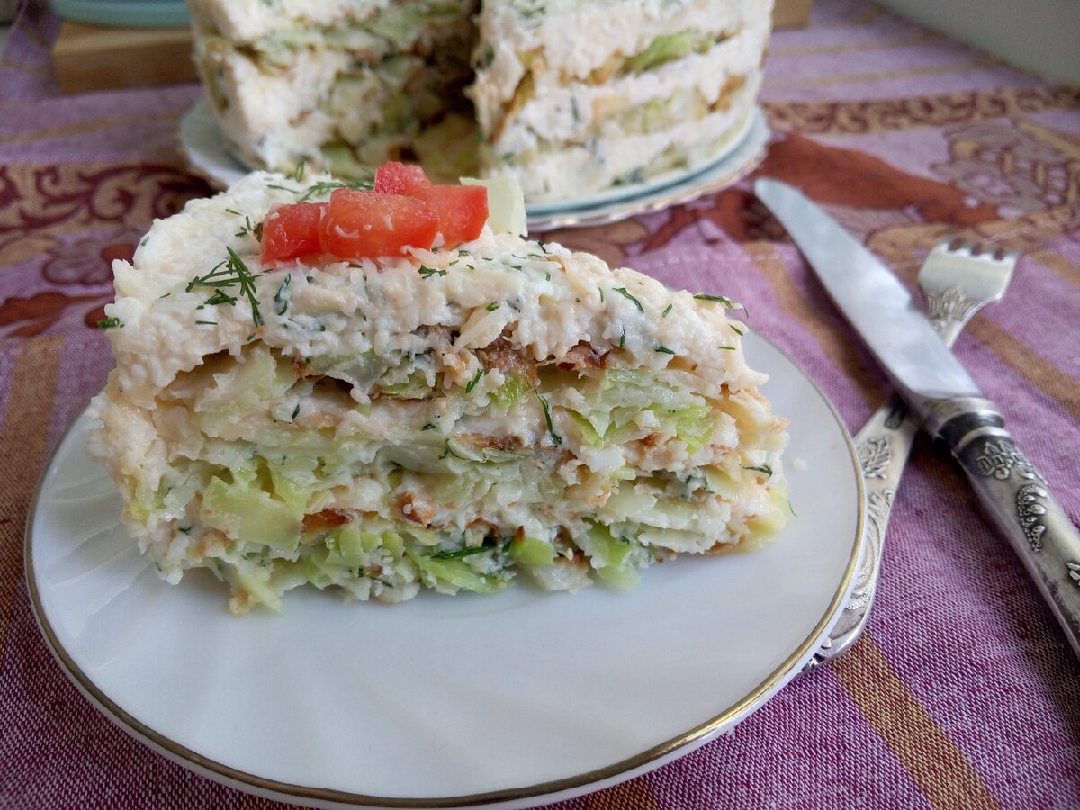 Нежный. сочный, вкусный. сытный, полезный! Фото автора.