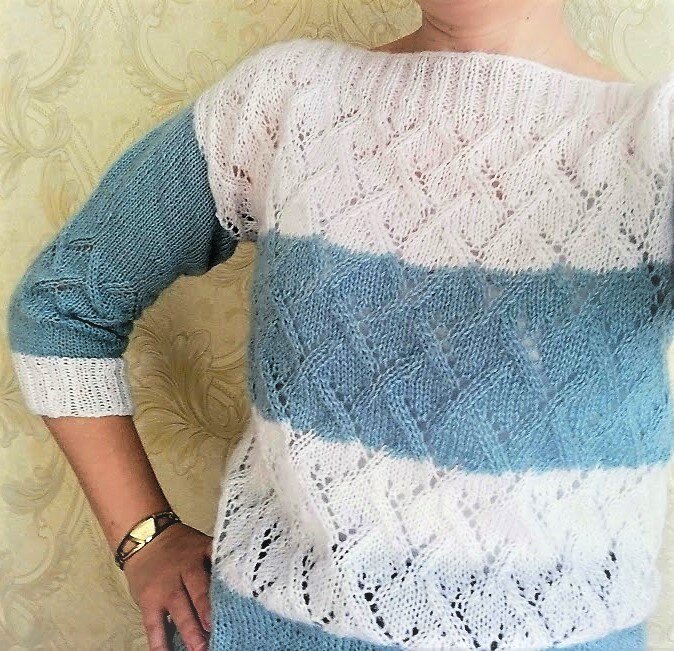 Джемпер из мохера