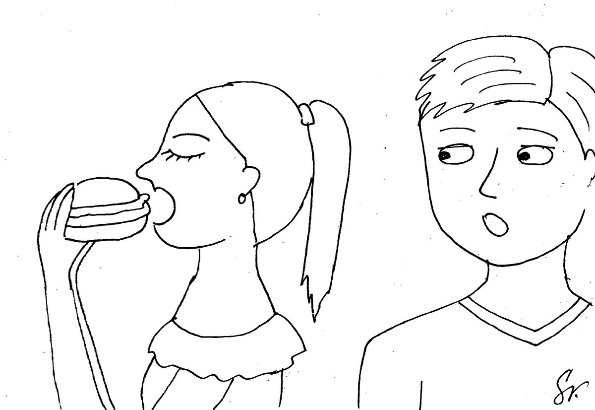 Красота и здоровье исключают фаст-фуд