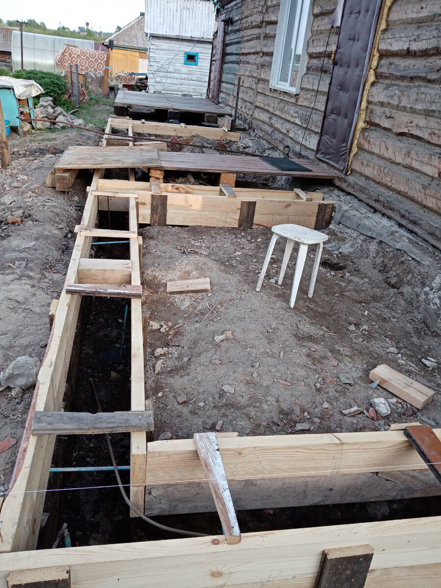 Опалубка для фундамента