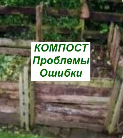 компост своими руками, проблемы