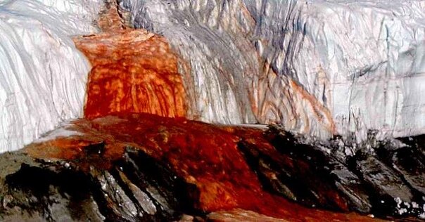 кровавый водопад, Антарктида