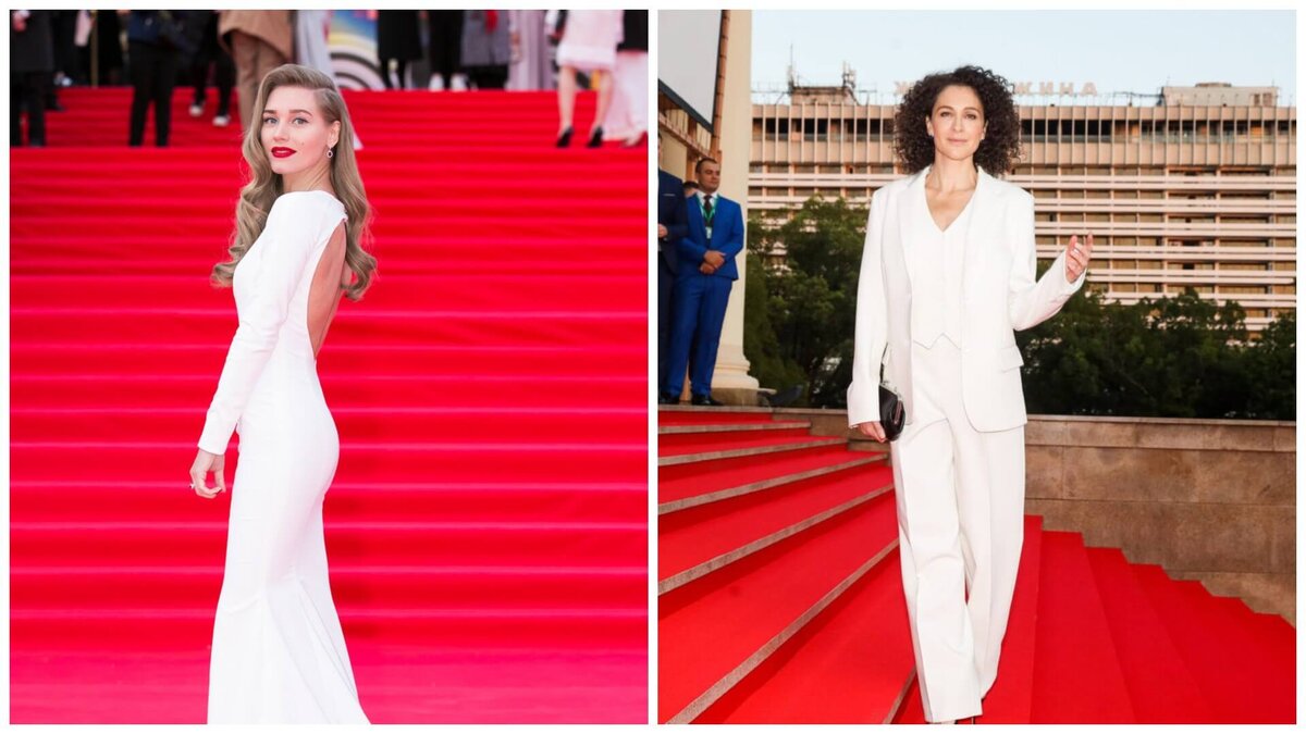 Звезды в белом