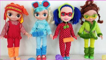 Куклы Сказочный Патруль и Леди Баг Подружились! Поменялись Одеждой! Мультики с игрушками для детей
