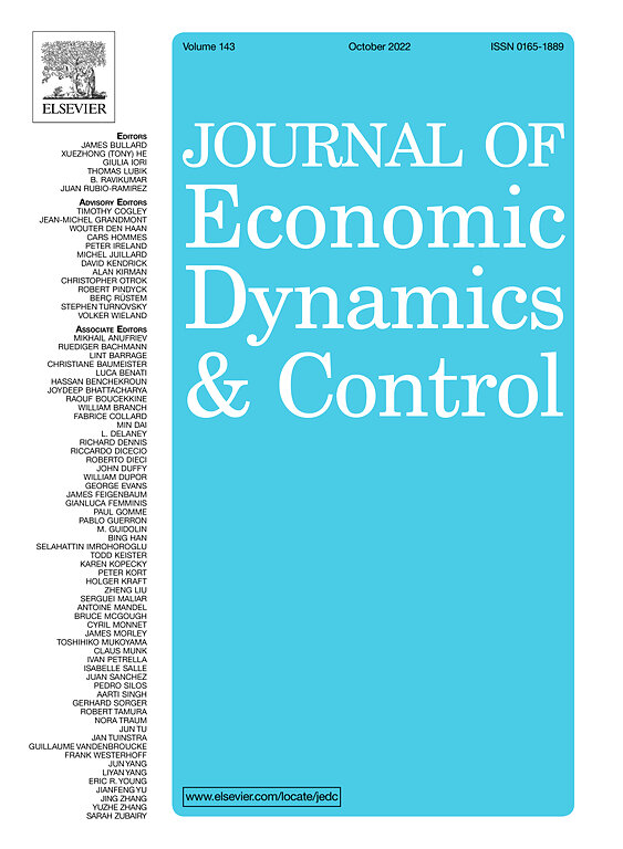 Economic dynamics. Журнал экономика. Journal of Econometrics. Dynamic Economics. Computational Economics.