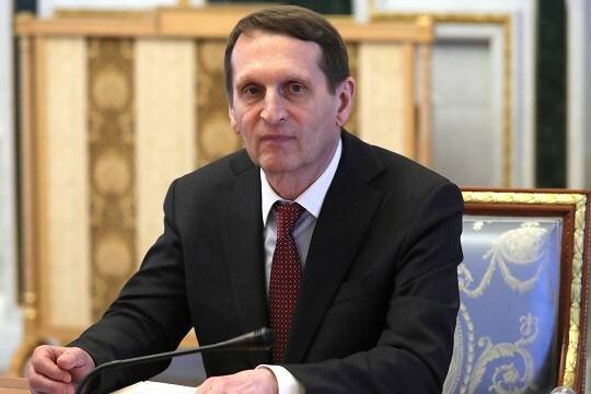    Глава СВР Нарышкин заявил о наличии у РФ разведданных по диверсии на «Северных потоках»