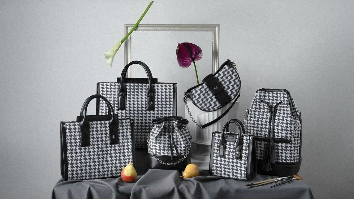 Новая коллекция "Верфи" в стиле "гусиной лапки"