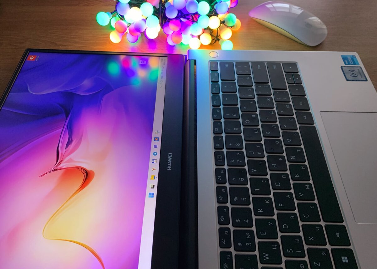 HUAWEI MateBook D14 может делать и так 