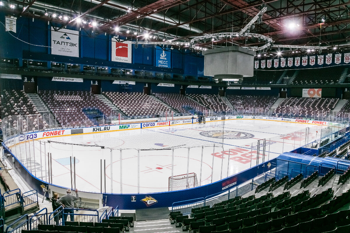 Ледовая площадка "Арены-Металлург" 