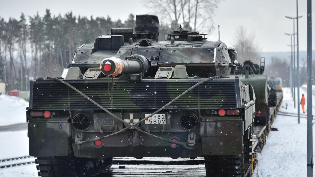    Немецкие танки Leopard 2© Фото : U.S. Army / Gertrud Zach