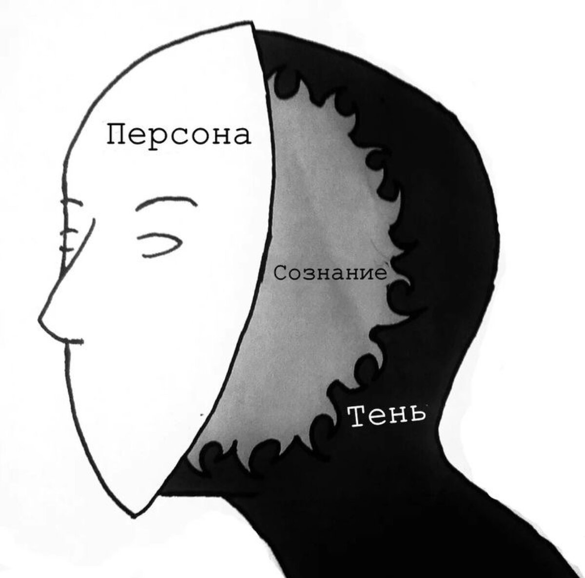Структура личности по юнгу схема