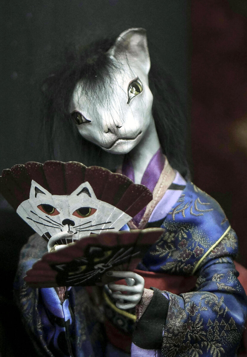 Небольшая фотозарисовка с выставки Япония. Куклы, сказки и легенды