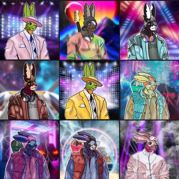 NFT проект ресторана "Где же кролик" г. Омск