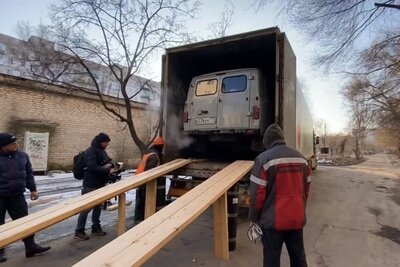    Сбор помощи в рамках акции «Доброе дело» бойцам на передовую и жителям Донбасса © Пресс-служба Министерства информационных и социальных коммуникаций Московской области