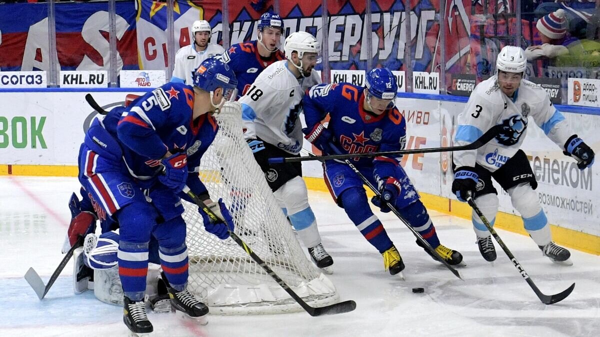    Хоккей. КХЛ. Матч СКА - "Динамо" (Минск)© РИА Новости / Алексей Даничев