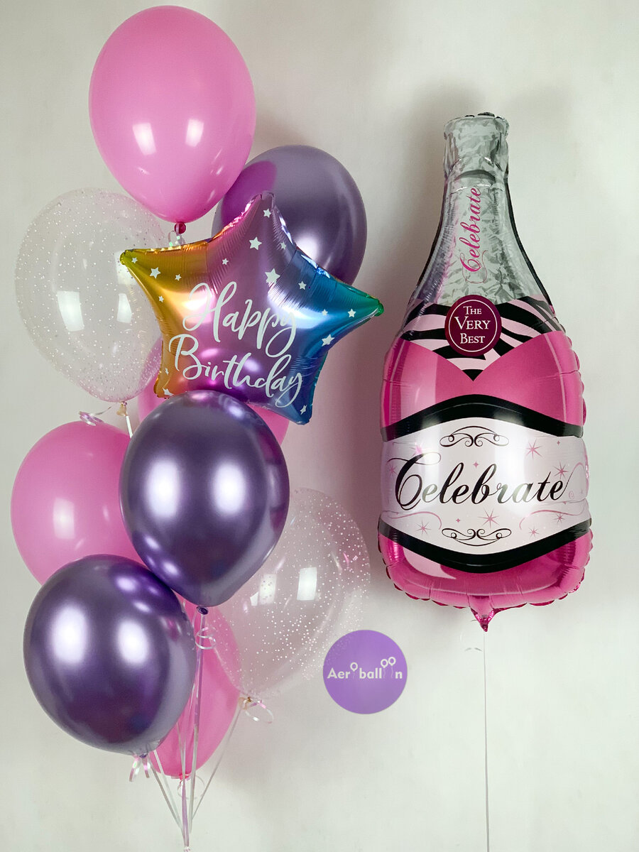#розовыешарики #воздушныешарики #aeroballoon_каталог #шарикиназаказ