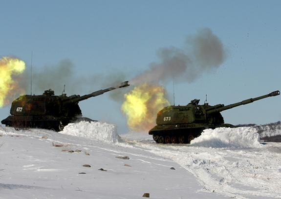    российская артиллерия, сайт МО РФ