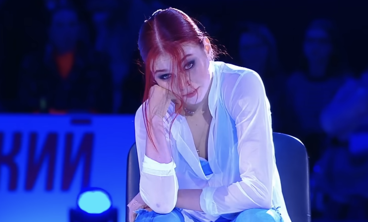 Александра Трусова. Показательный номер. Источник фото: YouTube канал Team Tutberidze Official.