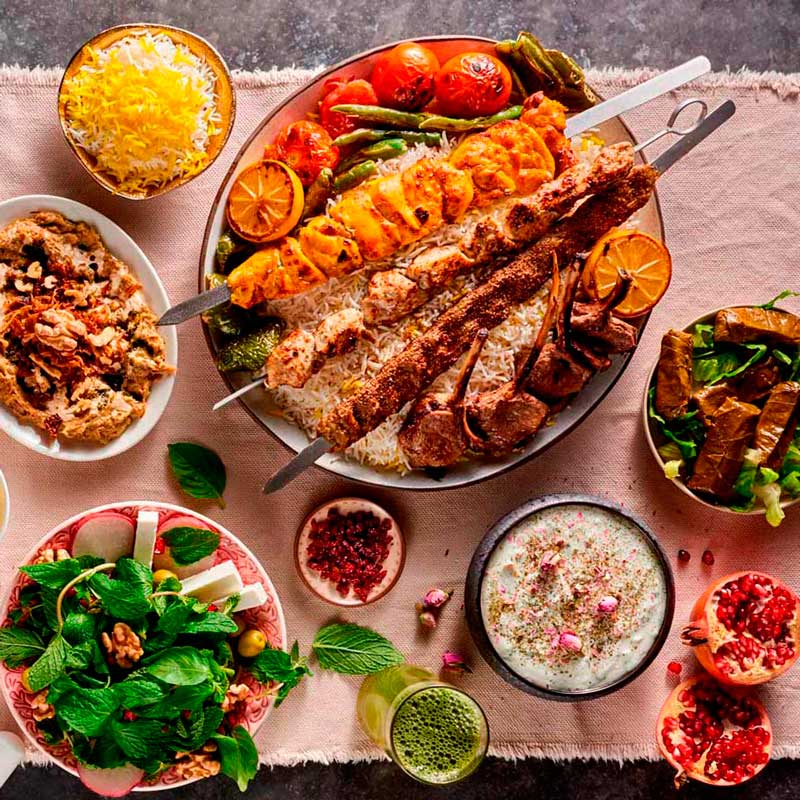 Национальная еда Ирана. Национальная кухня Персии. Восточная кухня. Блюда Восточной кухни.