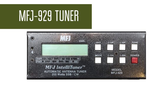 MFJ-929 Automatic antenna tuner. Обзор, проверка работы в полях, радиосвязь на коротких волнах.