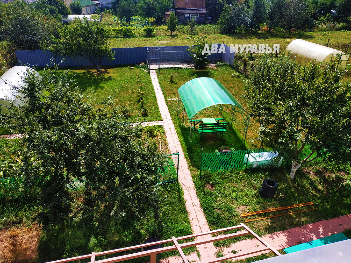 Так теперь выглядит наш участок