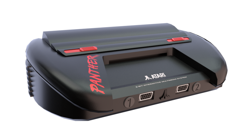 3D-модель Atari Panther (изображение с сайта atarimuseum.com).
