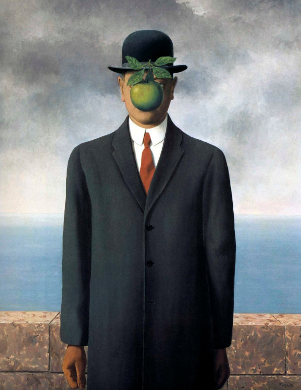 Рене Магритт. «Сын человеческий»