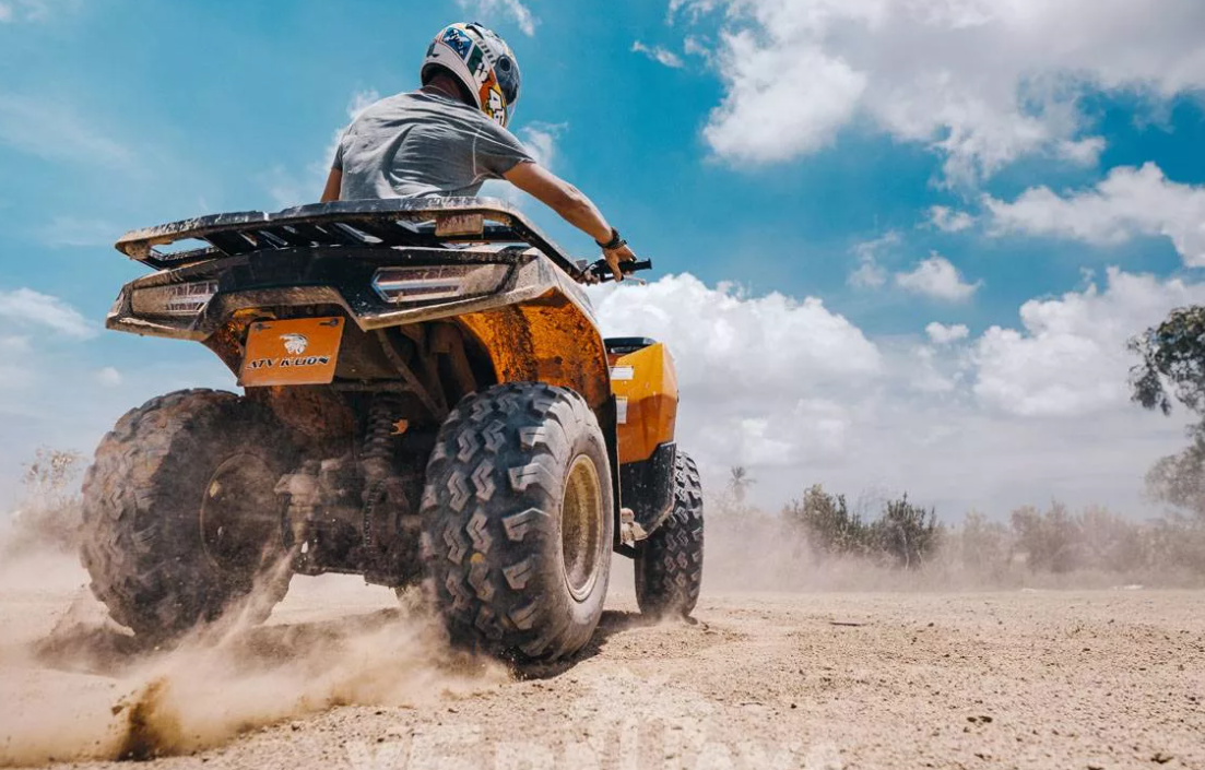 Зыбкий песок для квадроцикла не помеха 