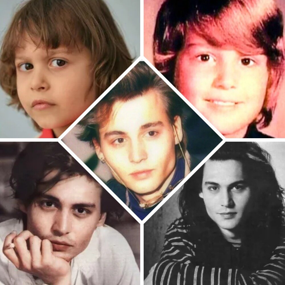 Johnny Depp Siblings Young