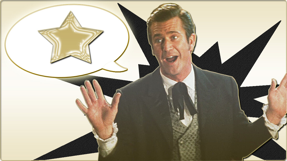 Коллаж выполнен с использованием кадра из к/ф "Мэверик"