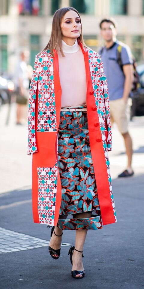 Сочетание принтов