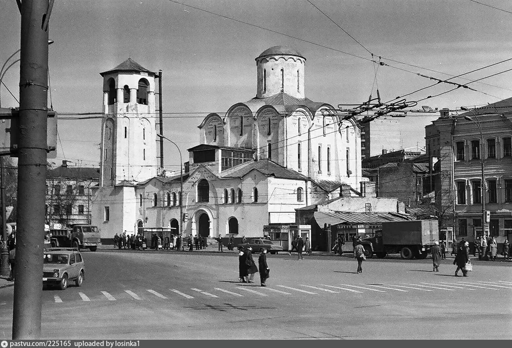 Храм Николы Чудотворца у Тверской заставы, 1987 г. Фото И. Нагайцева. 