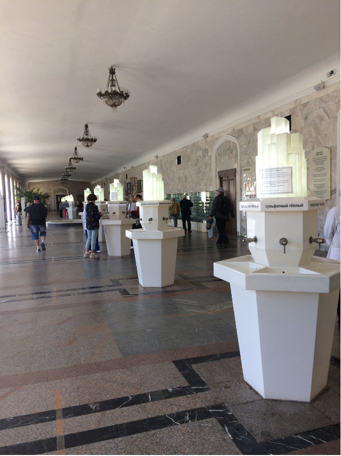 Нарзанная галерея, сентябрь 2020