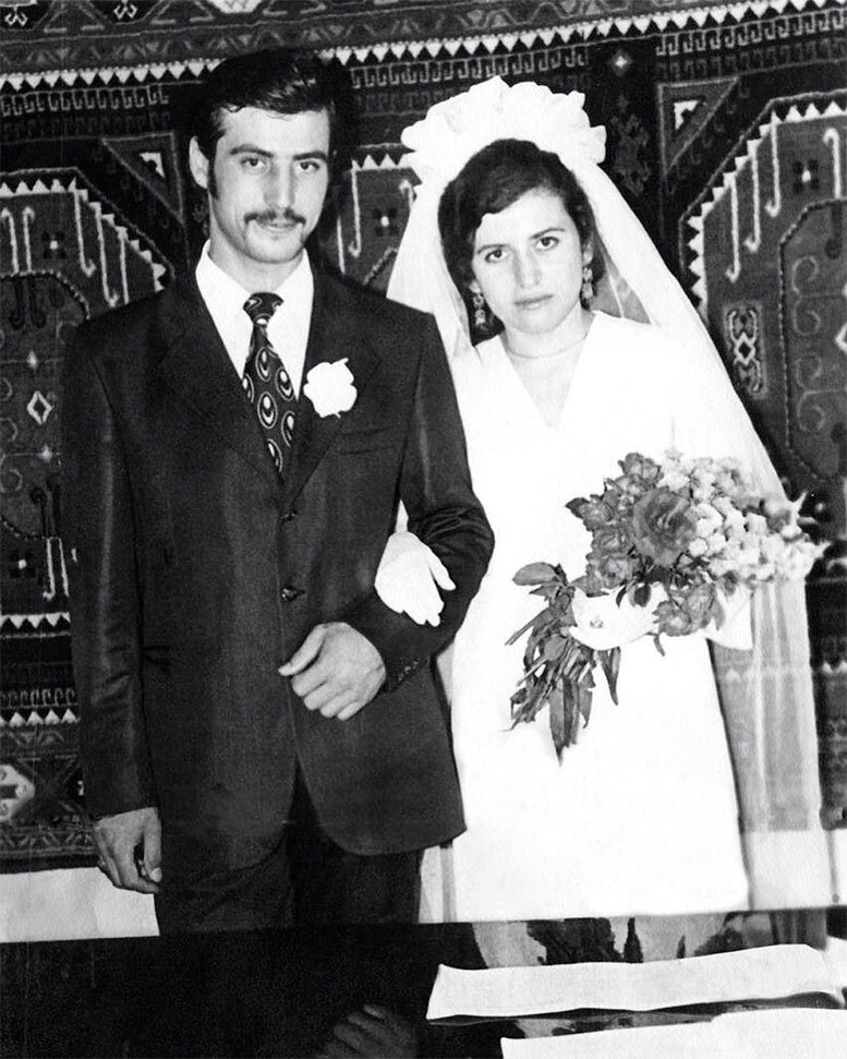 Свадьба Льва Яковлевича и Маргариты Семеновны Манахимовых. Дербент.