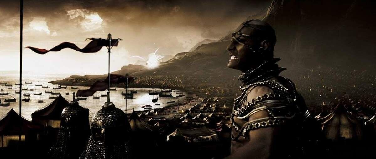 Ксеркс и его Армия. Фильм "300 спартанцев"