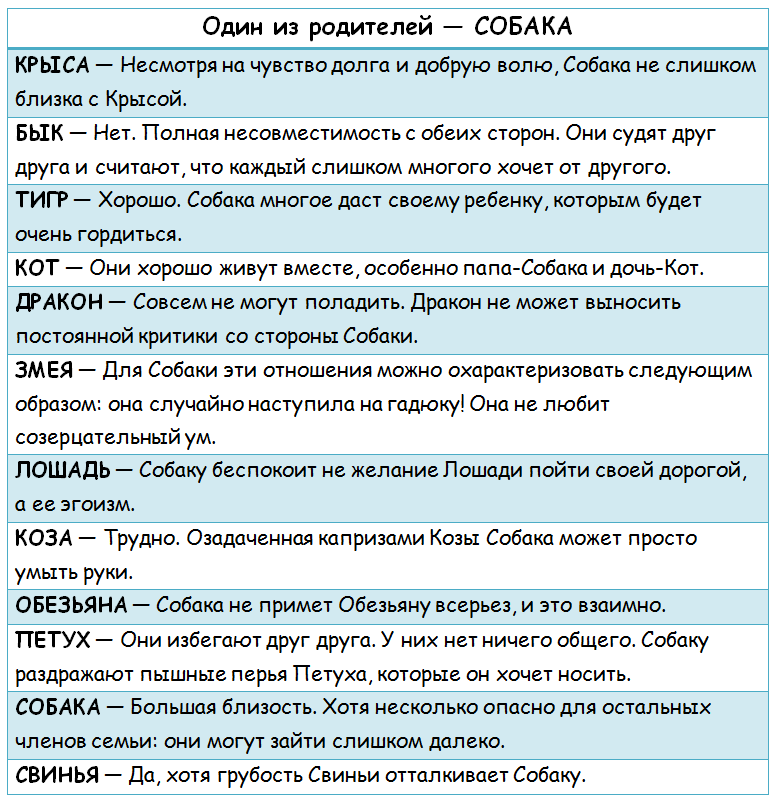 Наш папа по гороскопу собака