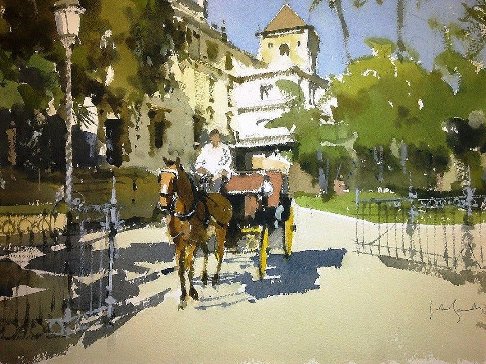 фото:https://watercolourfanatic.blogspot.com/2019/02/john-yardley-watercolour-master.html /Листайте галерею