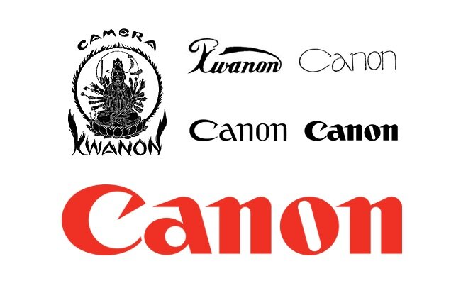 Эволюция логотипа Canon
