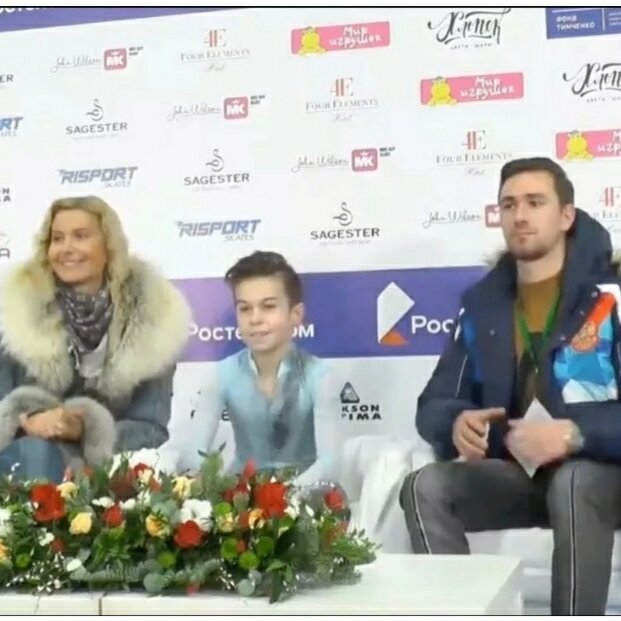 Этери Тутберидзе, Даниил Самсонов, Даниил Глейхенгауз 