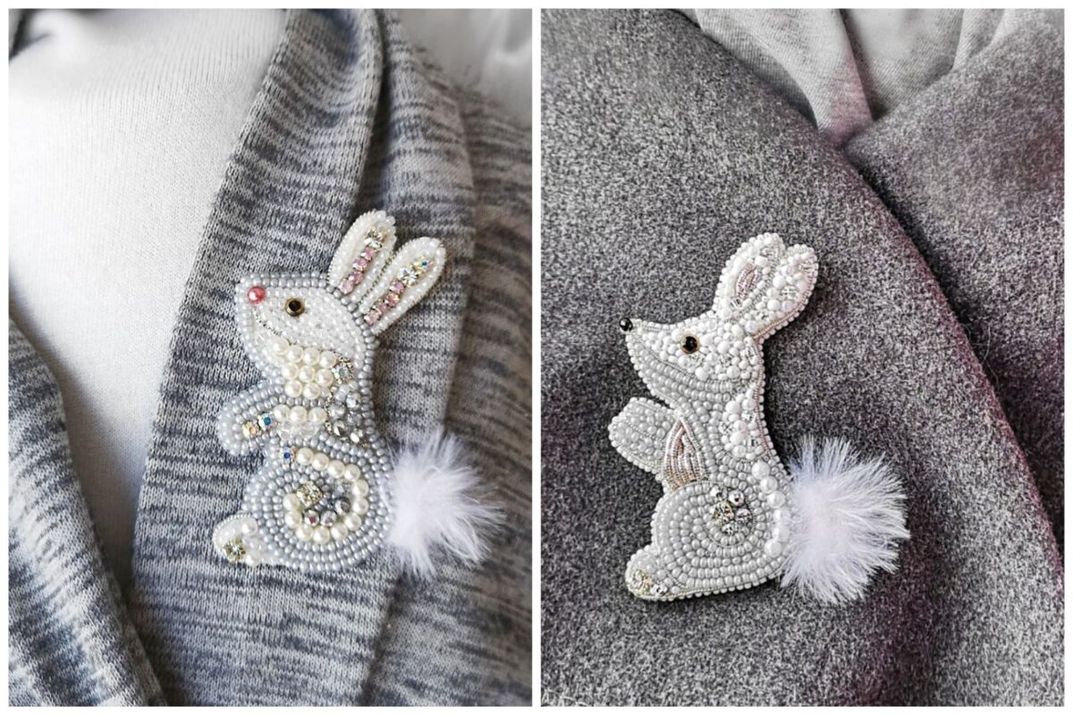 Разница между зайками полгода.