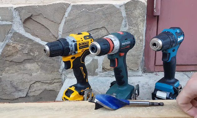 аккумуляторные дрель-шуруповёрты