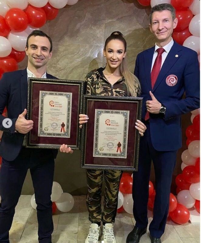 Ольга вошла в книгу рекордов России.