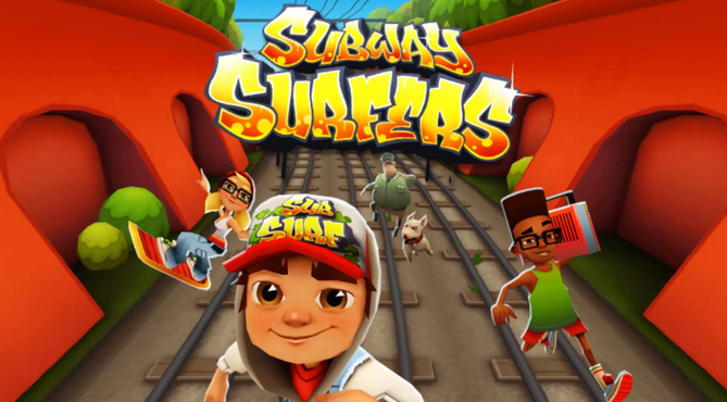 Subway Surfers, одна из популярнейших убивалок времени. 