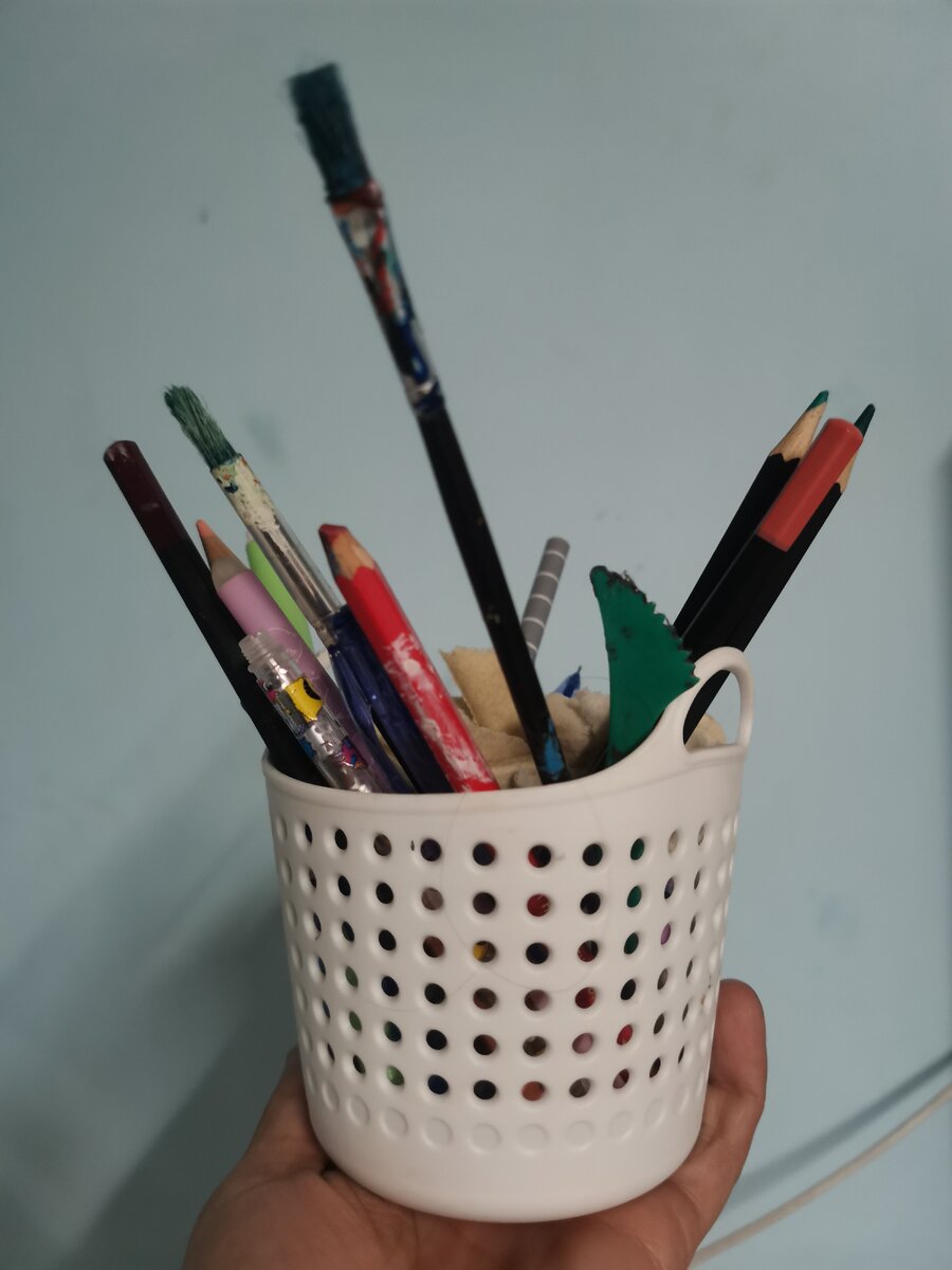 Корзинки для мелочей. Фото автора