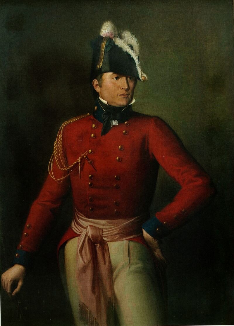 Генерал-майор Роберт Росс (1766 -1814 г.г.) Портрет взят из открытых источников.